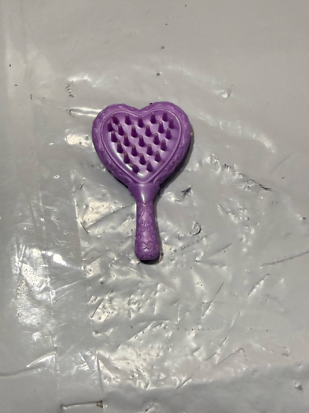 Love Diana Purple Heart hairbrush toy